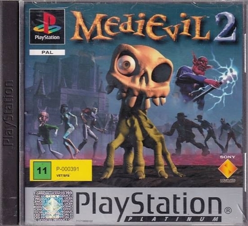 MediEvil 2 Platinum - PS1 (B Grade) (Genbrug)